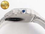 Santos de Cartier 40mm SS BVF 1:1 Best Edition White Dial on SS Bracelet MIYOTA 9015 - Görsel 14