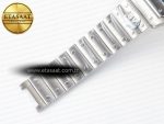 Santos de Cartier 40mm SS BVF 1:1 Best Edition White Dial on SS Bracelet MIYOTA 9015 - Görsel 17