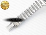 Santos de Cartier 40mm SS BVF 1:1 Best Edition White Dial on SS Bracelet MIYOTA 9015 - Görsel 18