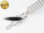 Santos de Cartier 40mm SS BVF 1:1 Best Edition White Dial on SS Bracelet MIYOTA 9015 - Görsel 20