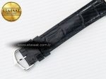 Santos Dumont 31.4mm IWSF Best Edition Silver Dial on Black Leather Strap Quartz - Görsel 19