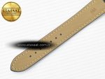 Santos Dumont 31.4mm IWSF Best Edition Silver Dial on Black Leather Strap Quartz - Görsel 20