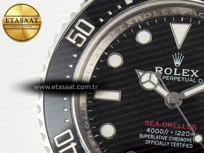 Sea-Dweller 126600 Clean 1:1 Best Edition 904L SS Case and Bracelet VR3235 - Görsel 10