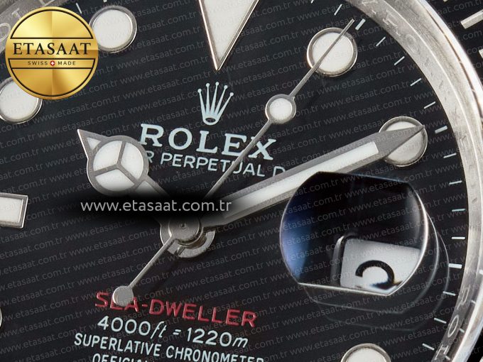 Sea-Dweller 126600 Clean 1:1 Best Edition 904L SS Case and Bracelet VR3235 - Görsel 11