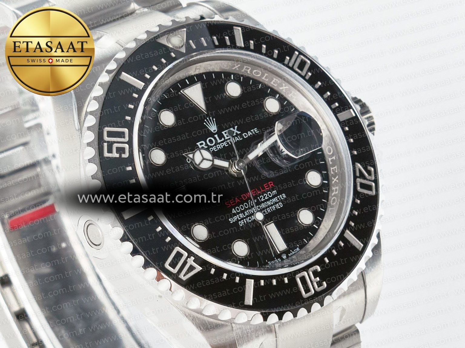 Sea-Dweller 126600 Clean 1:1 Best Edition 904L SS Case and Bracelet VR3235 - Görsel 5
