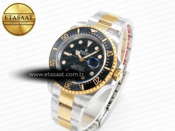 Sea-Dweller 126603 APF Best Edition Black Dial on SS/YG Bracelet VR3235