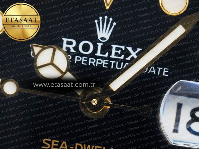 Sea-Dweller 126603 APF Best Edition Black Dial on SS/YG Bracelet VR3235 - Görsel 10