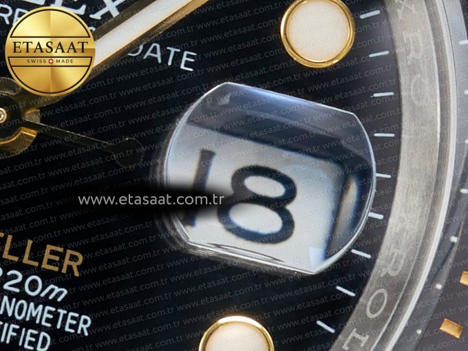 Sea-Dweller 126603 APF Best Edition Black Dial on SS/YG Bracelet VR3235 - Görsel 12
