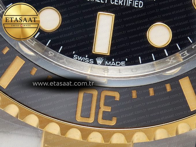 Sea-Dweller 126603 APF Best Edition Black Dial on SS/YG Bracelet VR3235 - Görsel 13
