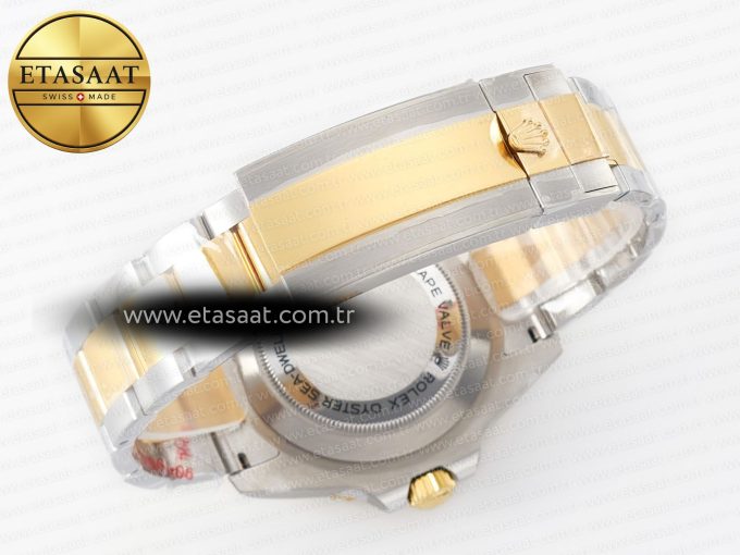 Sea-Dweller 126603 APF Best Edition Black Dial on SS/YG Bracelet VR3235 - Görsel 16