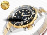 Sea-Dweller 126603 APF Best Edition Black Dial on SS/YG Bracelet VR3235 - Görsel 6