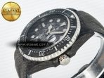 Sea Dweller 43mm Black Carbon DIWF Best Edition Gray Dial on Gray Nylon Strap A2824 V2 - Görsel 6