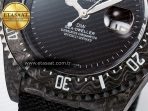 Sea Dweller 43mm Carbon DIWF Best Edition Black Dial on Black Nylon Strap A2824 - Görsel 13