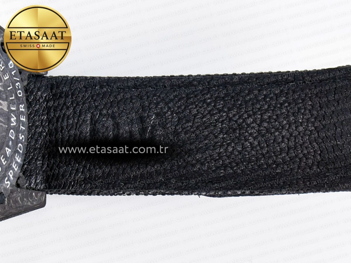 Sea Dweller 43mm Carbon DIWF Best Edition Black Dial on Black Nylon Strap A2824 - Görsel 19