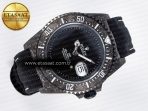 Sea Dweller 43mm Carbon DIWF Best Edition Black Dial on Black Nylon Strap A2824 - Görsel 8