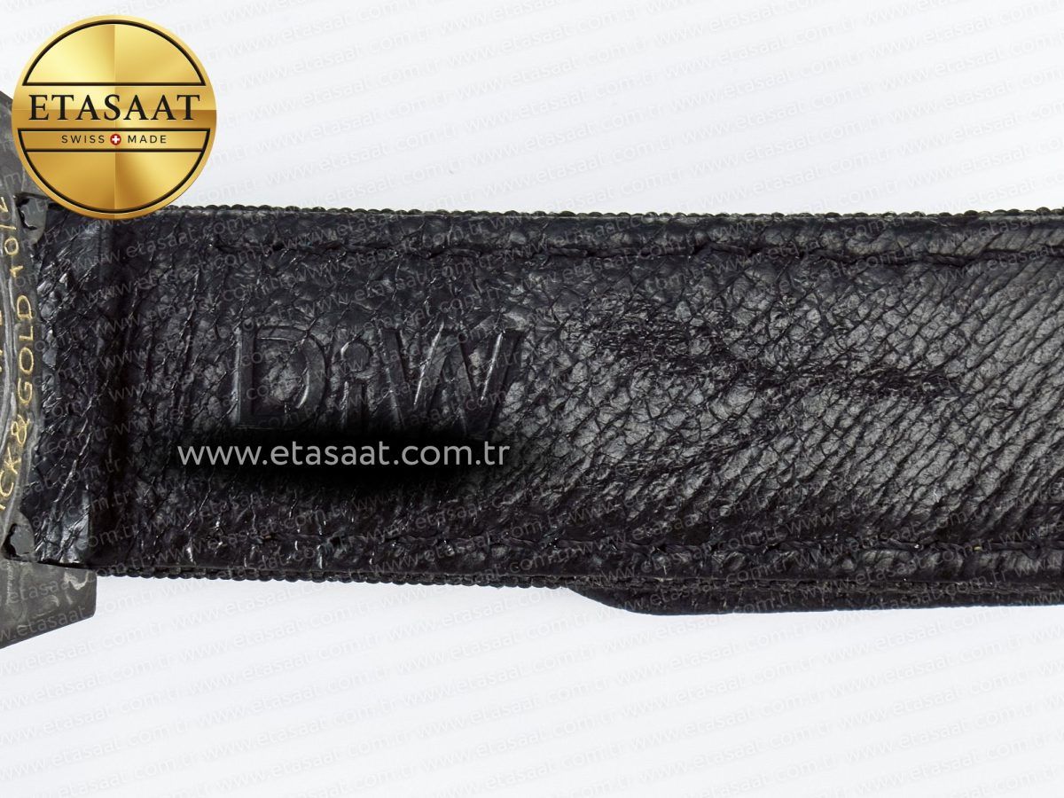 Sea Dweller 43mm Carbon DIWF Best Edition Black Dial YG Bezel on Black Nylon Strap A2824 - Görsel 19