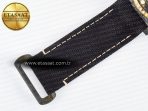 Sea Dweller 43mm Carbon DIWF Best Edition Black Dial YG Bezel on Black Nylon Strap A2824 - Görsel 21