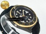 Sea Dweller 43mm Carbon DIWF Best Edition Black Dial YG Bezel on Black Nylon Strap A2824 - Görsel 7