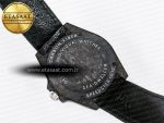 Sea Dweller 43mm Carbon DIWF Best Edition Graffiti Dial on Black Nylon Strap A2824 - Görsel 17