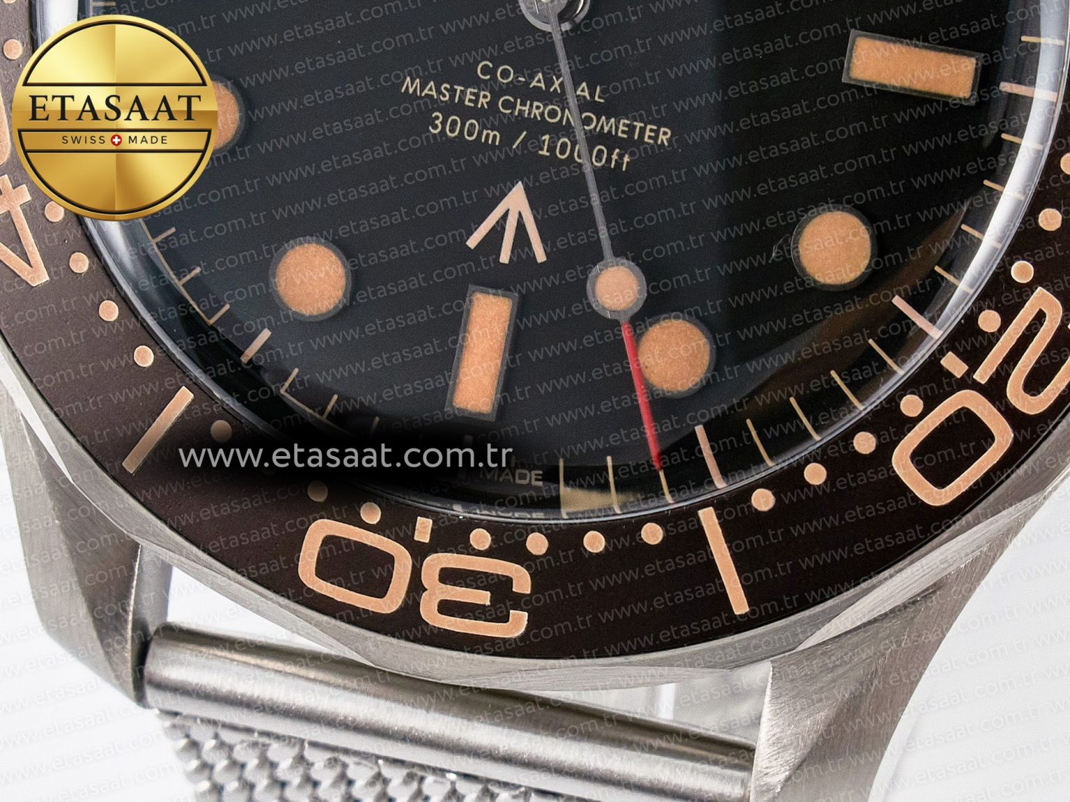 Seamaster 300 “No Time to Die” Limited Edition VSF 1:1 Best Edition on SS Mesh Bracelet A8806(Free Nato) V4 - Görsel 12