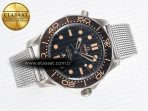 Seamaster 300 “No Time to Die” Limited Edition VSF 1:1 Best Edition on SS Mesh Bracelet A8806(Free Nato) V4 - Görsel 8