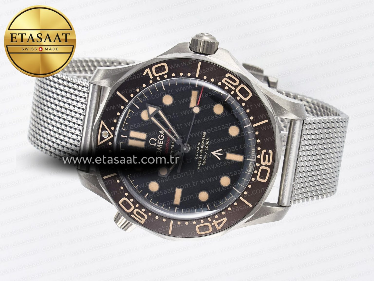 Seamaster 300 “No Time to Die” Limited Edition VSF 1:1 Best Edition on SS Mesh Bracelet A8806(Free Nato) V4 - Görsel 9