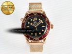 Omega Seamaster 300M Diver Rose Gold - Görsel 3