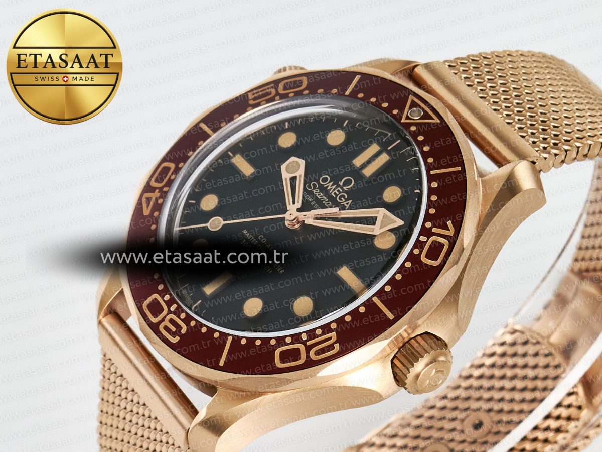 Omega Seamaster 300M Diver Rose Gold - Görsel 6