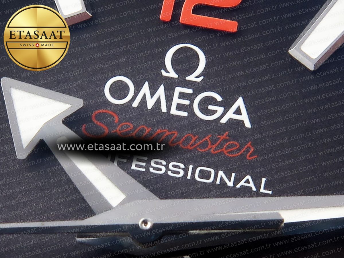 Omega Seamaster  Brown Dial Orange Bezel A8912 - Görsel 10