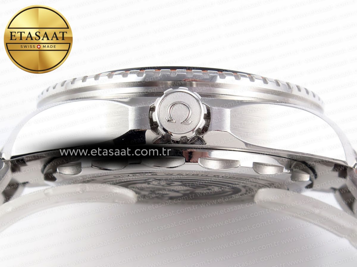 Omega Seamaster  Brown Dial Orange Bezel A8912 - Görsel 14