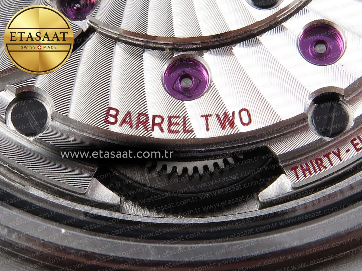 Omega Seamaster  Brown Dial Orange Bezel A8912 - Görsel 23