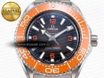 Omega Seamaster  Brown Dial Orange Bezel A8912 - Görsel 4