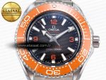 Omega Seamaster  Brown Dial Orange Bezel A8912 - Görsel 4