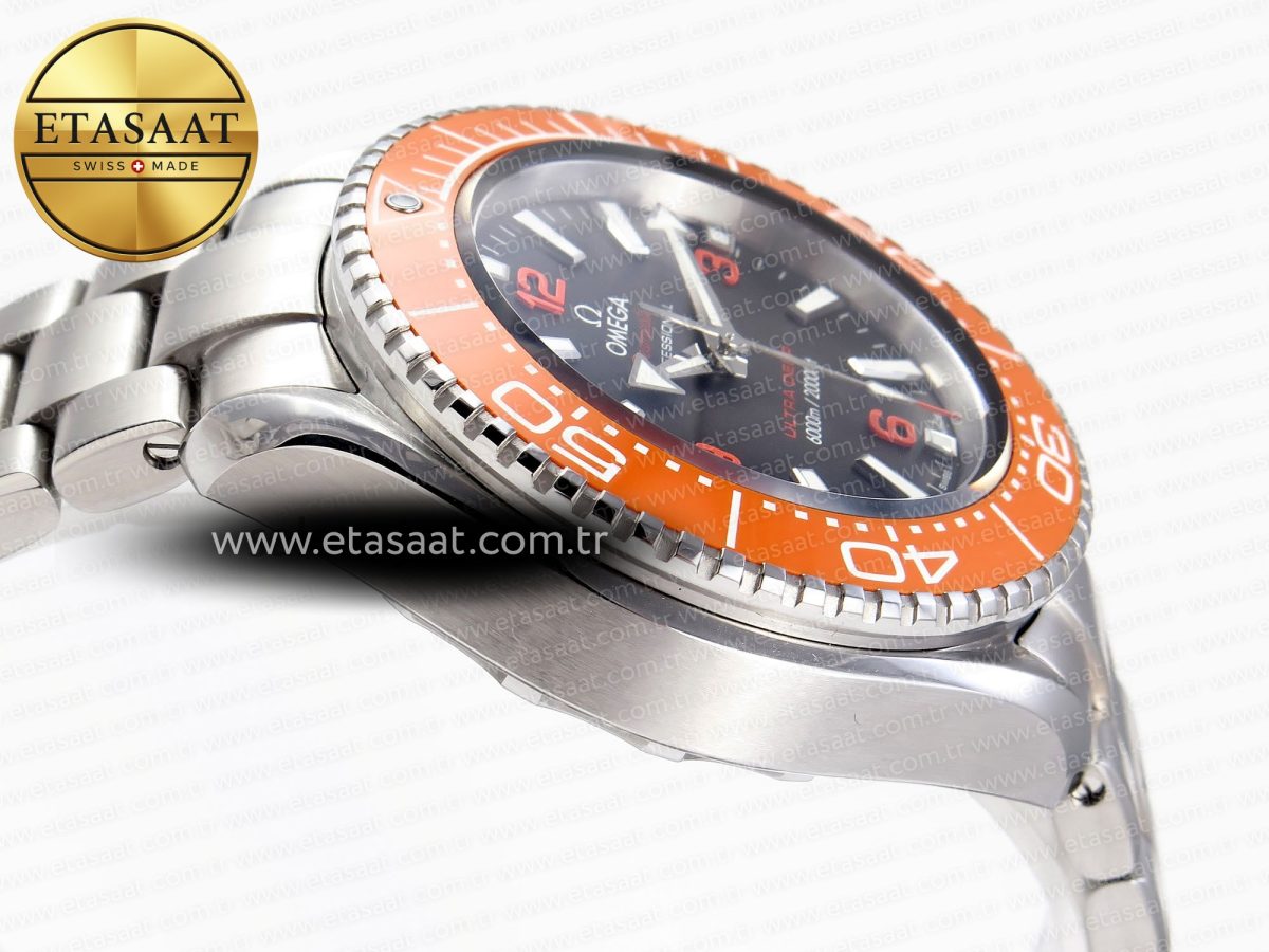 Omega Seamaster  Brown Dial Orange Bezel A8912 - Görsel 9