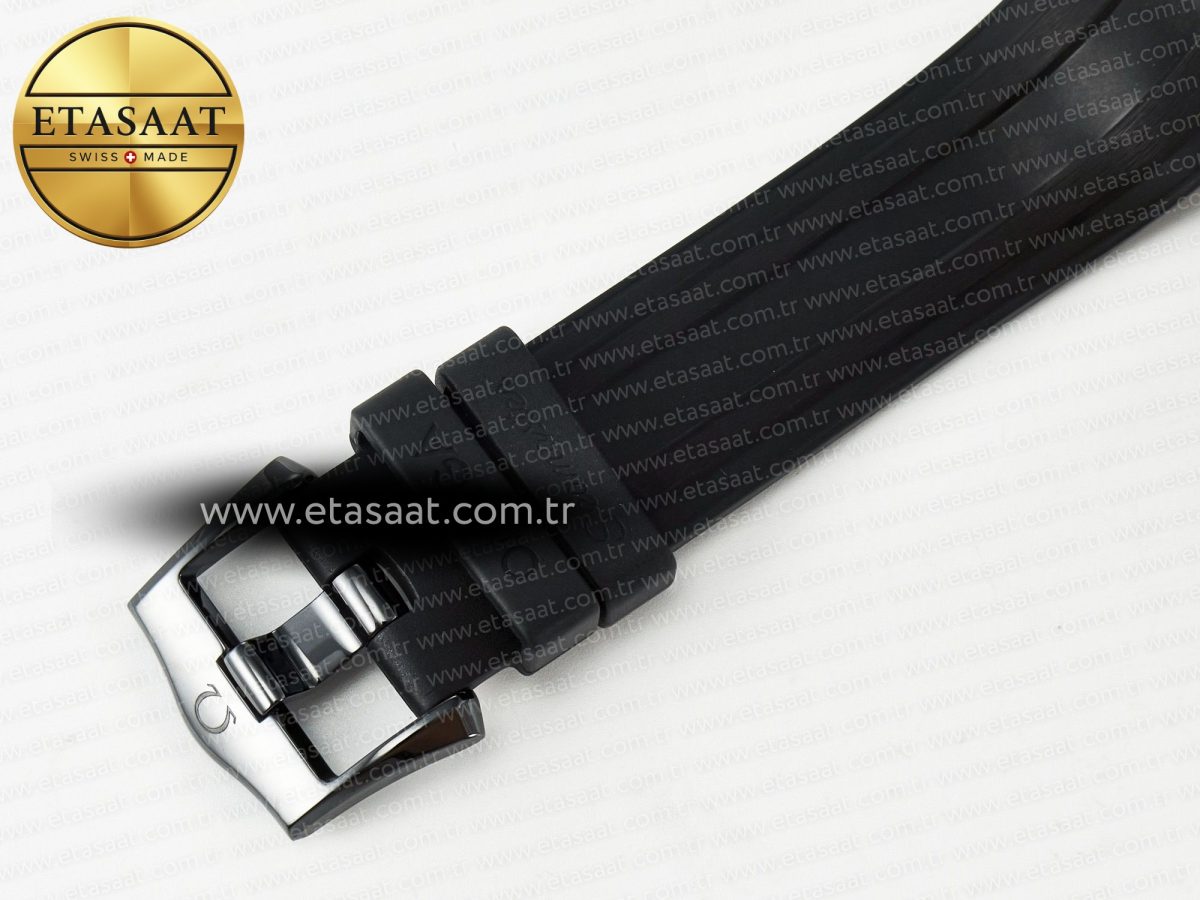 Omega Seamaster Diver 300M Black Ceramic Black Dial On Black Rubber Strap 8806 - Görsel 24