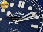 Seamaster Diver 300M James Bond 007 60th Anniversary VSF 1:1 Best Edition Blue Dial on Mesh Bracelet A8806 - Görsel 10