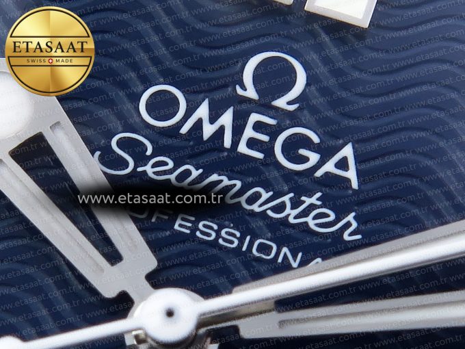 Seamaster Diver 300M JAMES BOND 007 60TH ANNIVERSARY VSF 1:1 BEST EDITION BLUE DIAL ON MESH BRACELET A8806 - Görsel 12