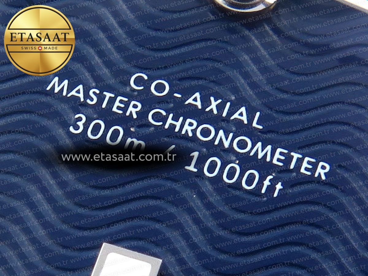 Seamaster Diver 300M JAMES BOND 007 60TH ANNIVERSARY VSF 1:1 BEST EDITION BLUE DIAL ON MESH BRACELET A8806 - Görsel 13
