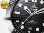 Seamaster Diver 300M VSF 1:1 Best Edition Black Ceramic Black Dial on SS Bracelet A8800 V2 - Görsel 10