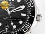 Seamaster Diver 300M VSF 1:1 Best Edition Black Ceramic Black Dial on SS Bracelet A8800 V2 - Görsel 12