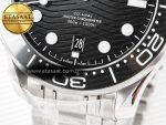 Seamaster Diver 300M VSF 1:1 Best Edition Black Ceramic Black Dial on SS Bracelet A8800 V2 - Görsel 13