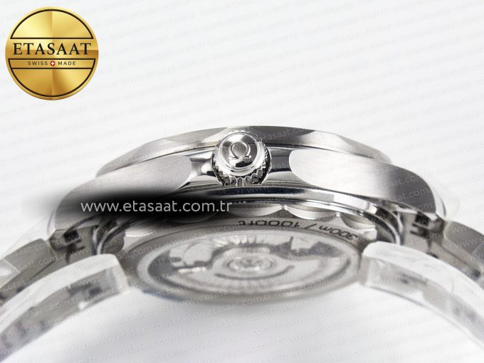 Seamaster Diver 300M VSF 1:1 Best Edition Black Ceramic Black Dial on SS Bracelet A8800 V2 - Görsel 15