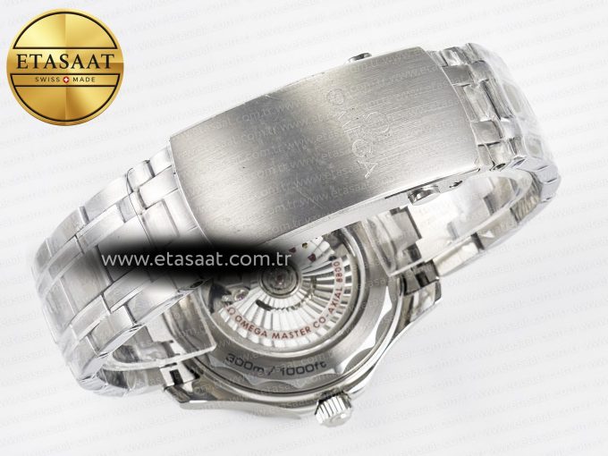 Seamaster Diver 300M VSF 1:1 Best Edition Black Ceramic Black Dial on SS Bracelet A8800 V2 - Görsel 16