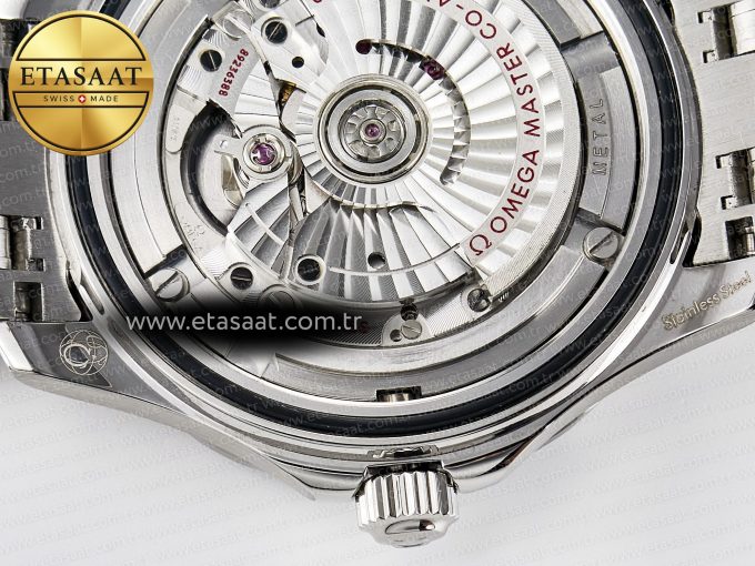 Seamaster Diver 300M VSF 1:1 Best Edition Black Ceramic Black Dial on SS Bracelet A8800 V2 - Görsel 23