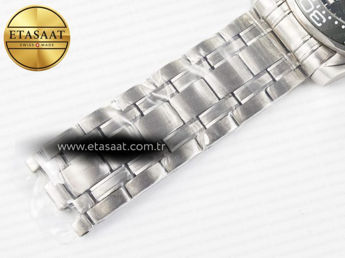 Seamaster Diver 300M VSF 1:1 Best Edition Black Ceramic Black Dial on SS Bracelet A8800 V2 - Görsel 25
