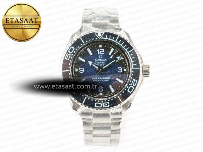 Seamaster ULTRA DEEP 6000M SS VSF 1:1 Best Edition Summer Blue Dial on SS Bracelet A8912 - Görsel 3