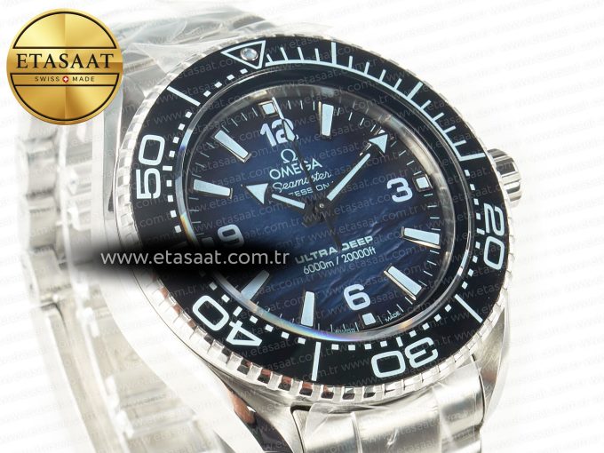 Seamaster ULTRA DEEP 6000M SS VSF 1:1 Best Edition Summer Blue Dial on SS Bracelet A8912 - Görsel 5