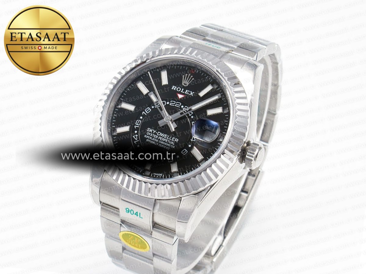 Rolex Sky-Dweller 326934 Black A2824 - Görsel 1