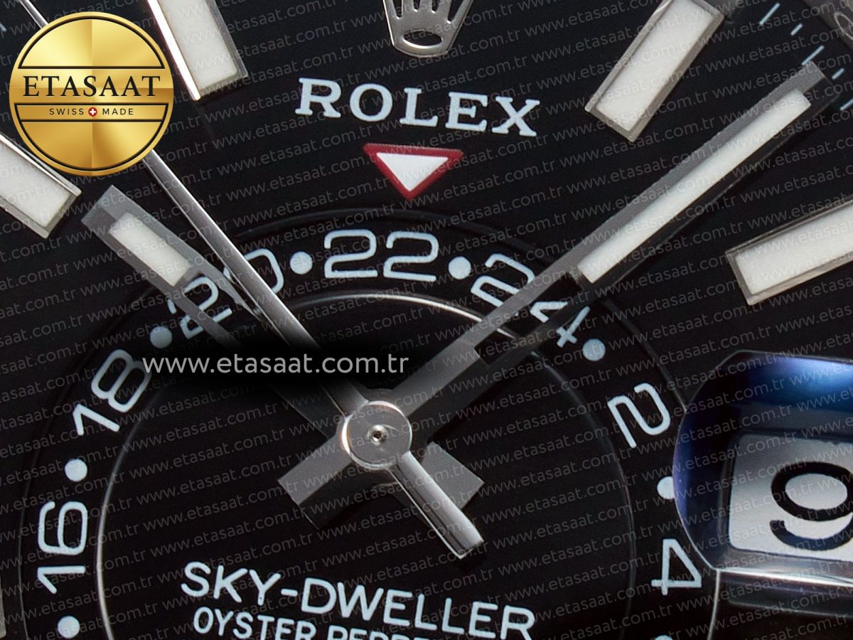 Rolex Sky-Dweller 326934 Black A2824 - Görsel 10