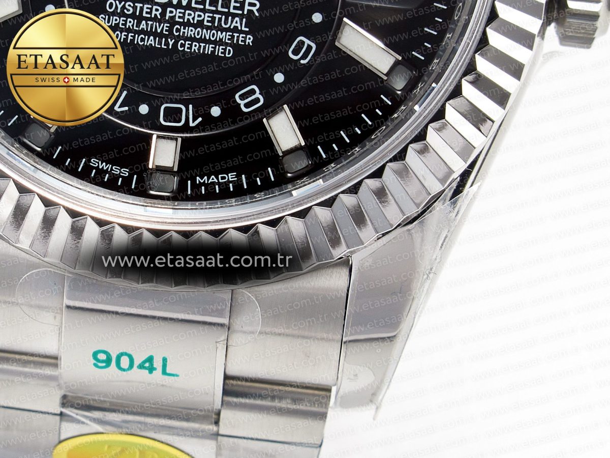 Rolex Sky-Dweller 326934 Black A2824 - Görsel 13